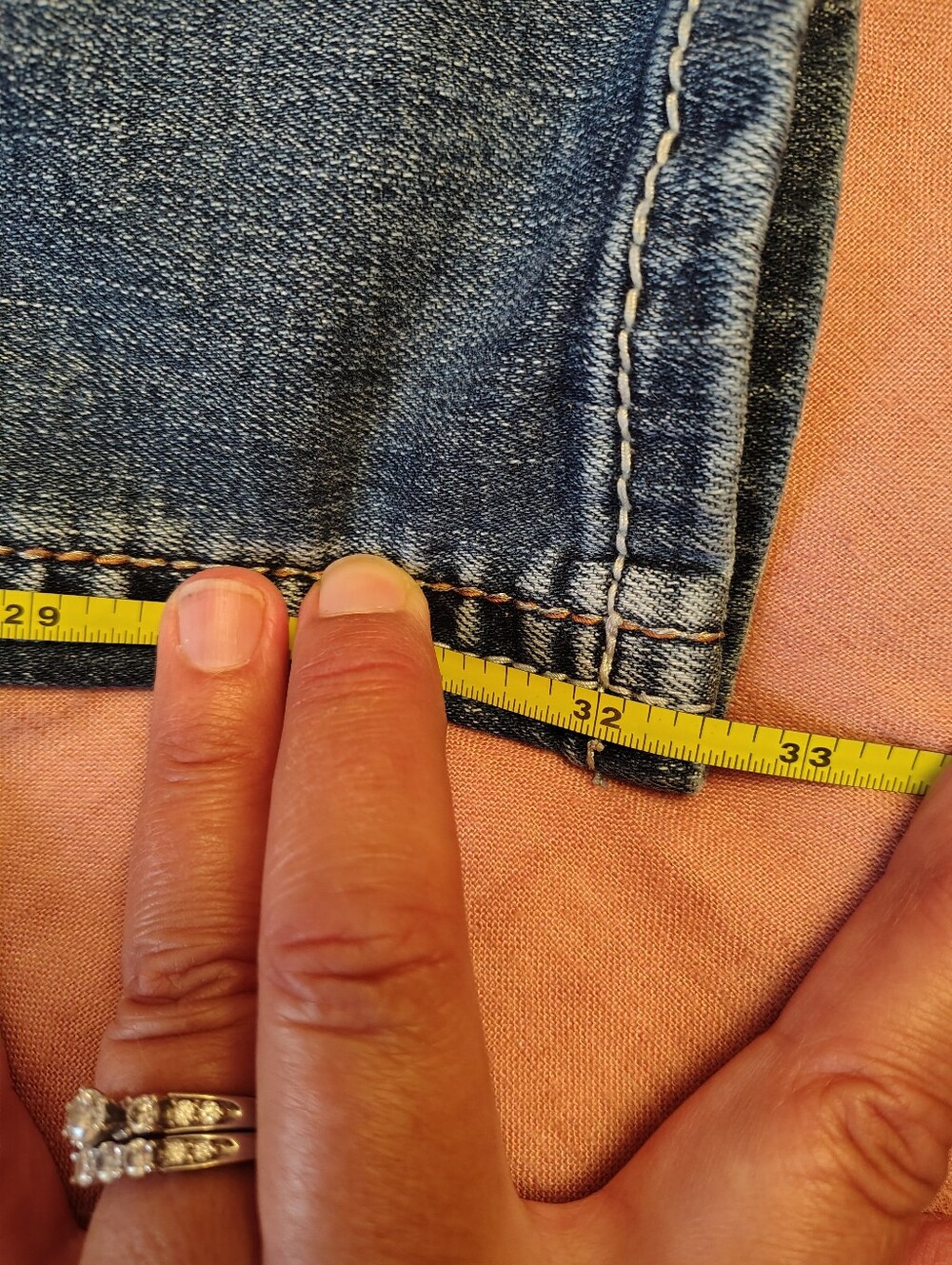 Grace in LA Easy Fit Midrise Jeans-Size 33 - Picture 10 of 10